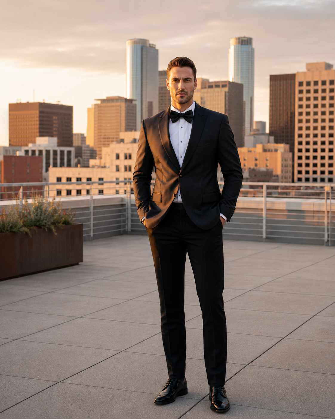 "Amsterdam" Tuxedo Jacket Peak