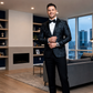 "Amsterdam" Tuxedo Jacket Peak