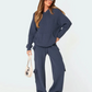 Casual Hooded Sweater Suit for Spring & Autumn