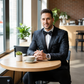 "Amsterdam" Tuxedo Jacket Peak