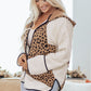 Abigail Piping Open Front Jacket