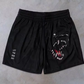 Chic Stylish Y2K Graphic Letter Print Gym Shorts for Men Quick Dry Breathable Shorts with Pockets Casual Workout Fitness Running