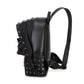 3D Backpack 3D  PU Leather Skull Studded Computer Backpack