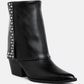 Mariachi Stud Embellished Foldover Boots