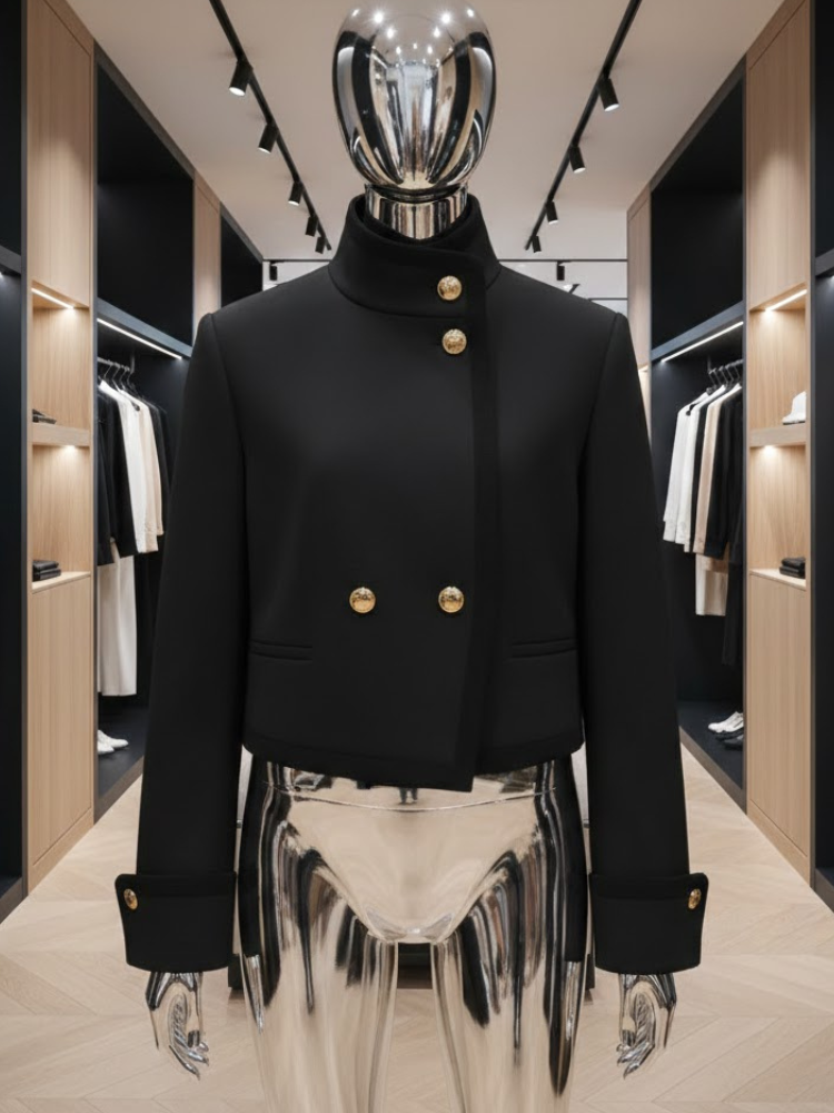 Noir Avant-Garde Jacket • FIFTH AVE New Collection BYMANYC ® New York