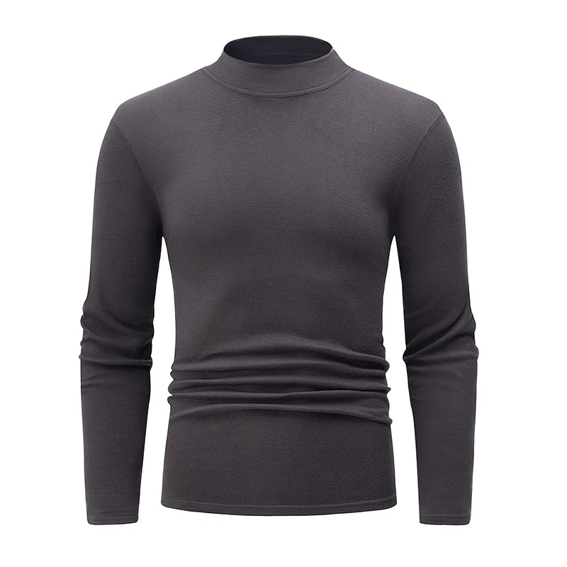 Men's Semi High Neck Fashionable