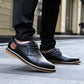 Men's Genuine Leather Brogue Oxford Shoes