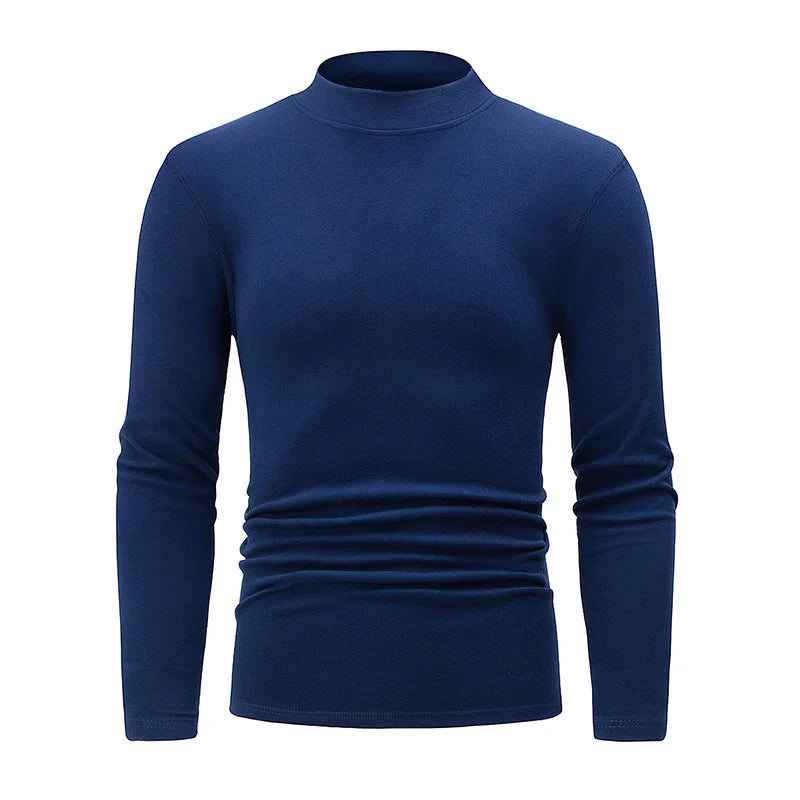 Men's Semi High Neck Fashionable