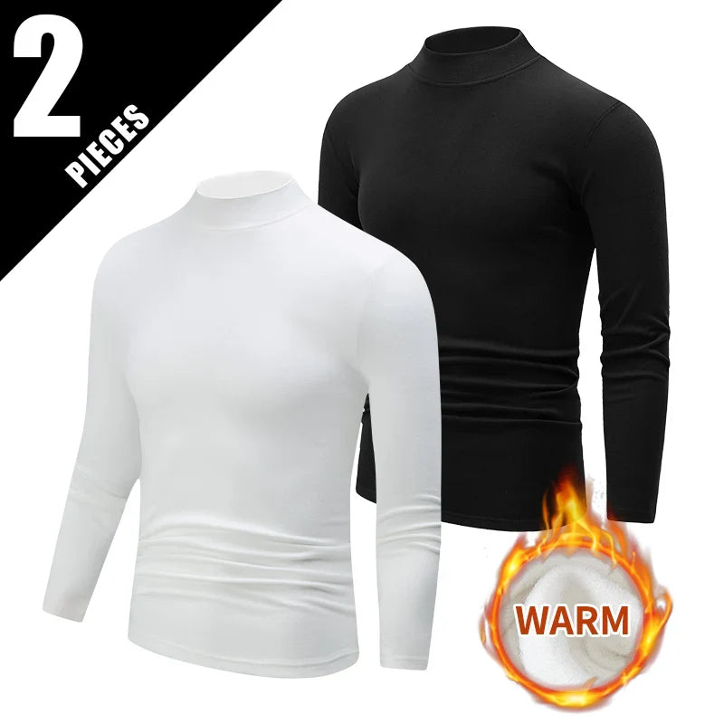 Men's Semi High Neck Fashionable