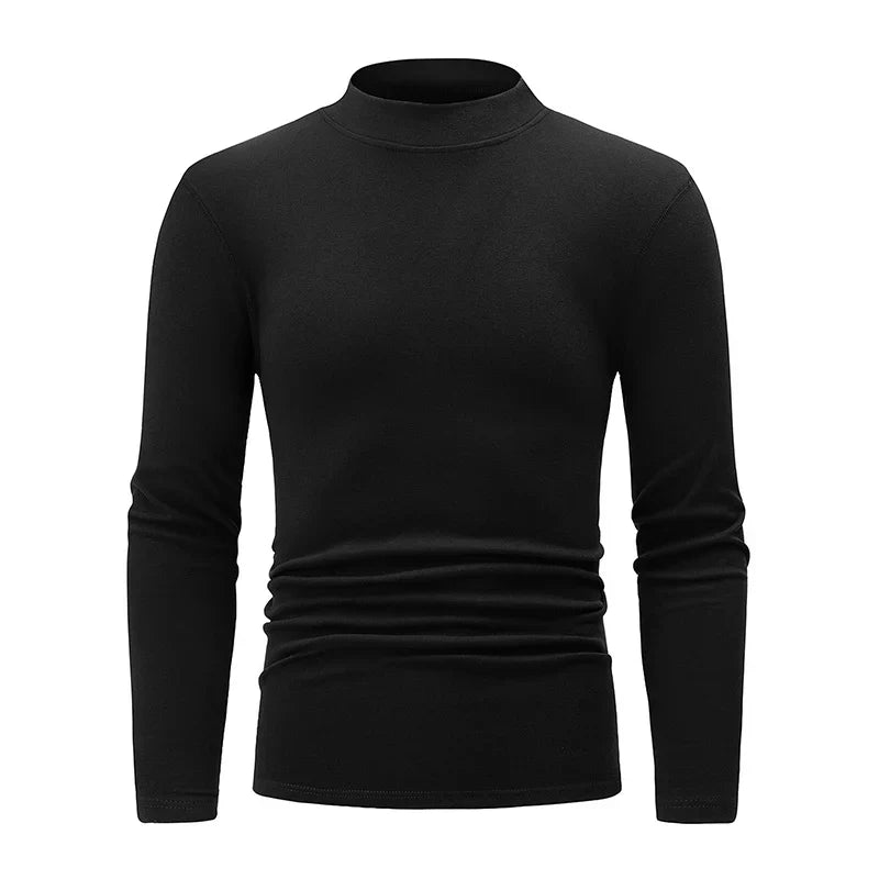 Men's Semi High Neck Fashionable
