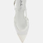 Temptress Mesh Slingback Sandals