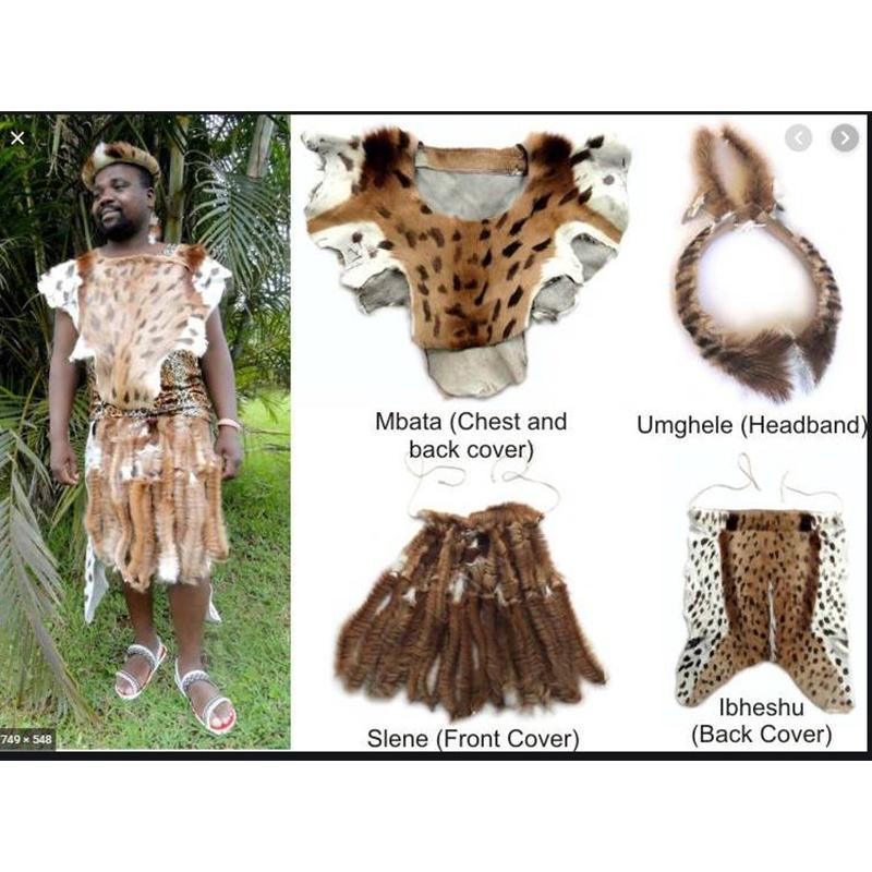 Zulu Traditional Outfit Set