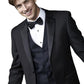 "Barcelona" Black Tuxedo Jacket Notch (Separates)