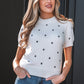 Azariah Bubble Short Sleeve Sweater