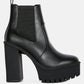Shasha High Platform Block Heel Chelsea Boots-0