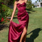 Fitted Dress With A Sweetheart Neckline And Thin Straps