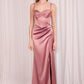 Fitted Dress With A Sweetheart Neckline And Thin Straps