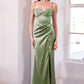 Fitted Dress With A Sweetheart Neckline And Thin Straps